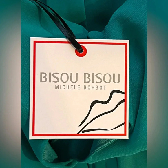 - Bisou Bisou Jade Belted Hi-Lo Dress Size 14 NWT - Picture 9 of 9